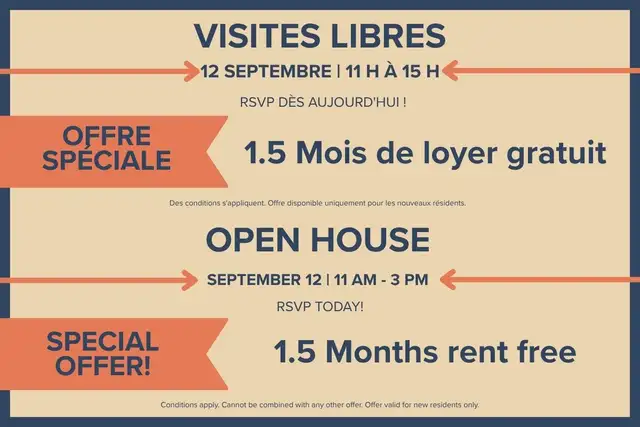 1 Bedroom   Den for rent at 3980 Boulevard Saint-Elzéar O, Laval