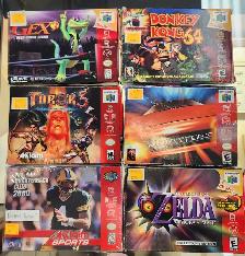 Nintendo 64 N64 Games: Donkey Kong, Zelda, Pokemon, Turok, Gex..