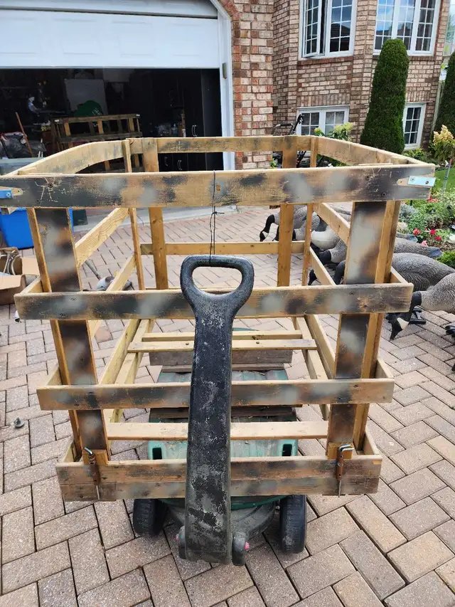 Wheeled Decoy Cart