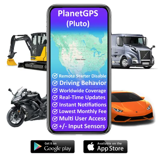 Wired GPS Tracker Engine Disable (Kill Switch)   PTO Monitoring