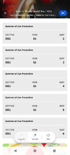 Guns n Roses Tickets - Photo 2