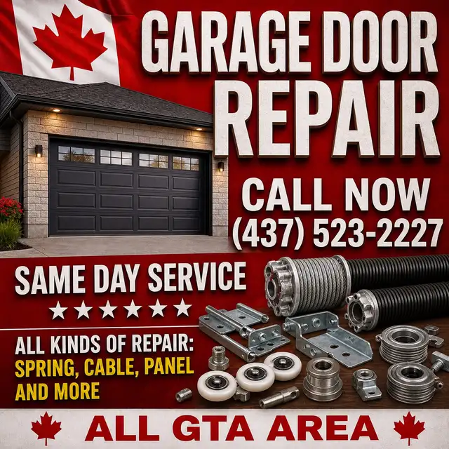 Garage door & opener