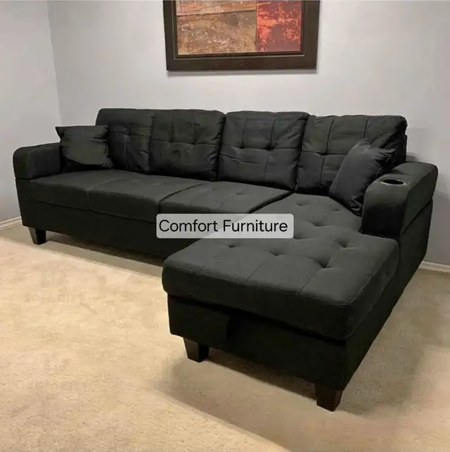 Sectional couch 4 seater sofa