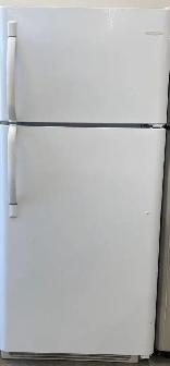 Frigidaire Fridge, white midsize frost - free model,