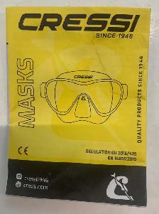 CRESSI Big Eyes Evolution Classic Mask DS 336510 BLACK/YELLOW - Photo 5