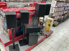 ensemble de 5 haut parleur Jamo avec subwoofer
