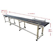 17715.7inch PVC Belt Conveyor with Double Guardrail 230578 - Photo 9