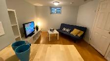 Furnished basement utilities included great location