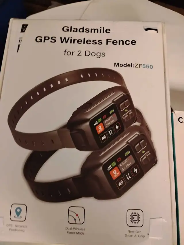 GPS invisible fence for 2 dogs