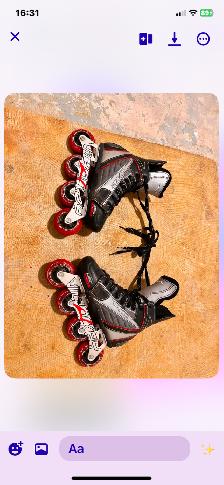 Paire de rollers de hockey /roller skate