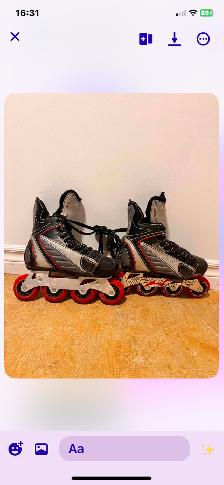 Paire de rollers de hockey /roller skate - Photo 2