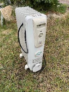Oil heater available