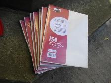 7 PACKS OF 3 RING LINED PAPER