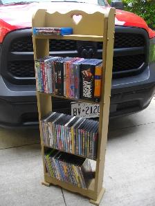 BOOK CASE FULL OF DVD MOVIES  $18 TAKES IT ALL