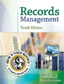 Records Management 10th Edition by Judy Read 9781305119161