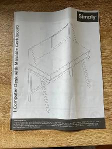 Computer desk/pupitre - Photo 2