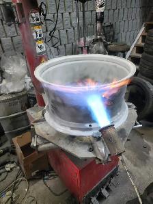 Wheel Refinishing, Bent Rim Straightening & TIG Welding - Photo 4