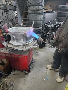 Wheel Powder Coating, Straightening & TIG Welding - Photo 7