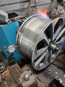 Wheel Powder Coating, Bent Rim Straightening & TIG Welding - Photo 5