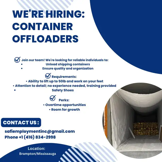 Container Offloading/ GENERAL LABOUR