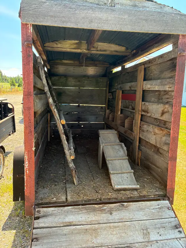 Small Farm Trailer for Chickens