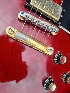 SOLD 1976 Gibson Les Paul Custom, Wine Red. SOLD - Photo 6
