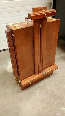 wooden artists painting easel