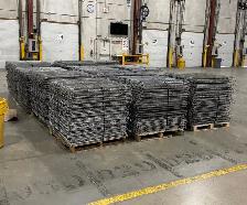 Used 42' x 46' wire mesh decks for box beams or step beams - Photo 2