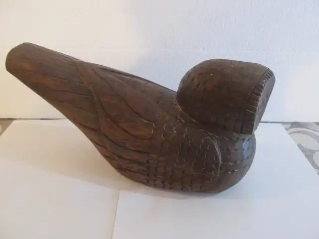 OWL CARVING – Carver Unknown