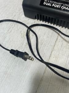 Snow Joe 40V EcoSharp Dual Port Charger - Photo 5