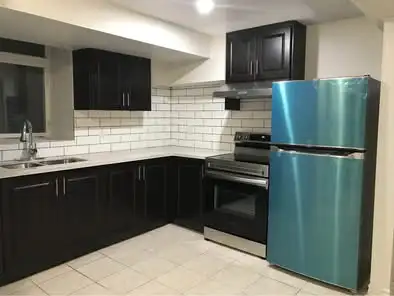 1bedroom 1bathroom basement apartment available for lease