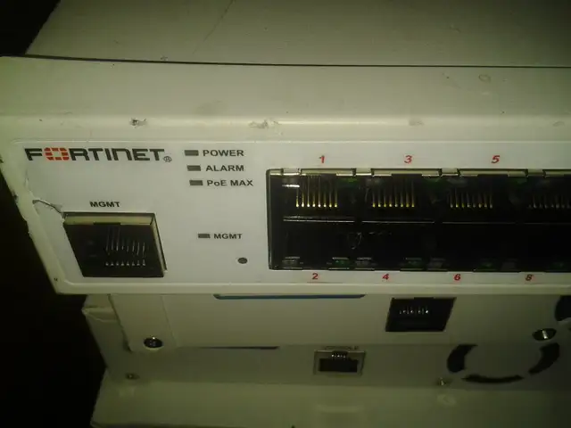 200 units various fortinet fortiswitch fpoe fortinet fortigate f