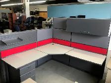 Cubicles/ Teknion REFRESHED stations all size and heights