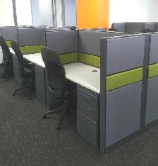 Cubicles/ Teknion REFRESHED stations all size and heights - Photo 4