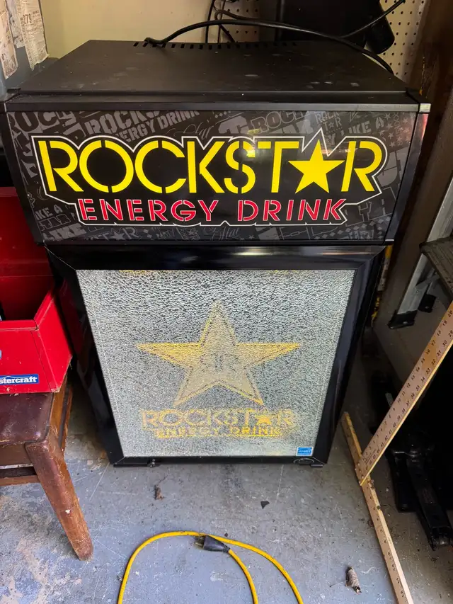 Rare Rockstar fridge