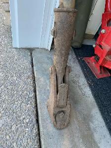 Antique manual rail car mover - Photo 4