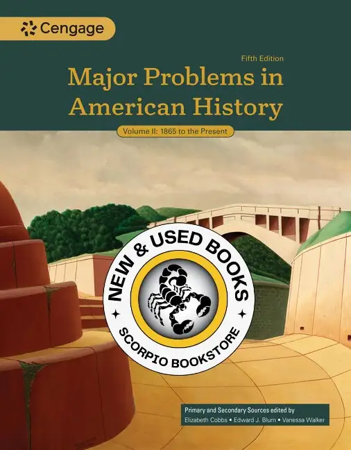 Major Problems in American History 5th Edition 9798214145655