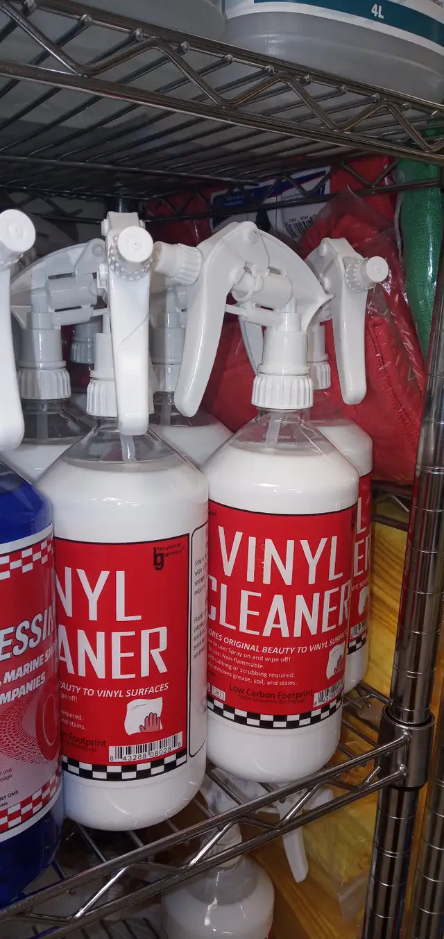 Vinyl Cleaner and Shiners