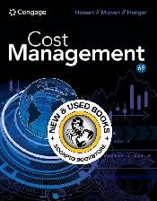 Cost Management 6th Edition by Don R. Hansen 9798214044866