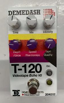 DEMEDASH EFFECTS T-120 videotape echo pedal
