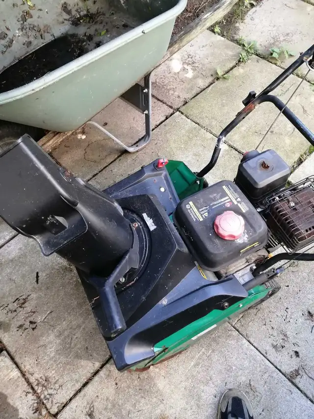 for sale industrial snowblower running condition