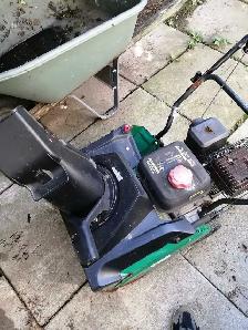 for sale industrial snowblower running condition