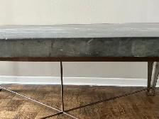 Blue soapstone finished slab - Photo 4