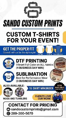 Apparel and promotional gifts customization
