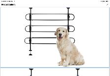 Metal Barrier for SUV/Car to keep dogs off seats