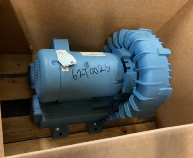 Ametek DR909BB86X Rotron Regenerative Blower 10HP 600 Volt