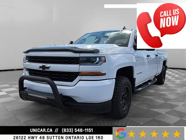 2018 GMC Sierra 1500 SLE / 5.3L V8 / 4WD / Crew Cab / 5.8’ Box N