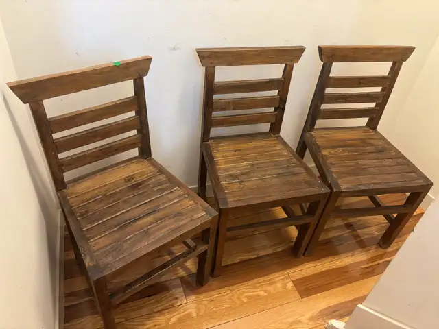 Hand-Carved Chairs from Bali $45each