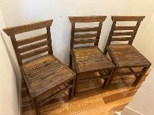 Hand-Carved Chairs from Bali $45each