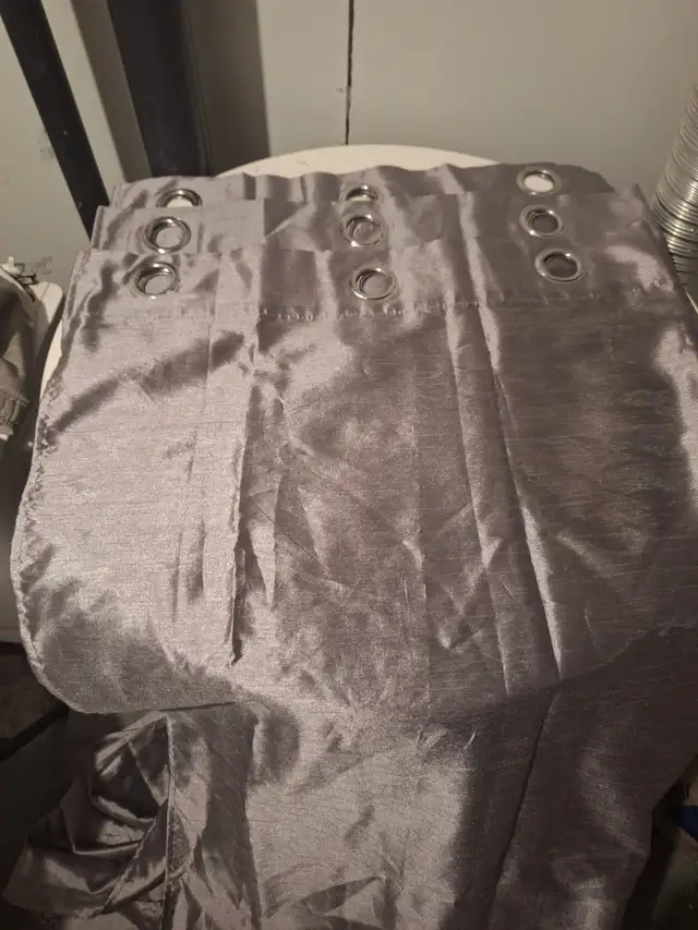 3 SETS OF POLE DRAPES $35